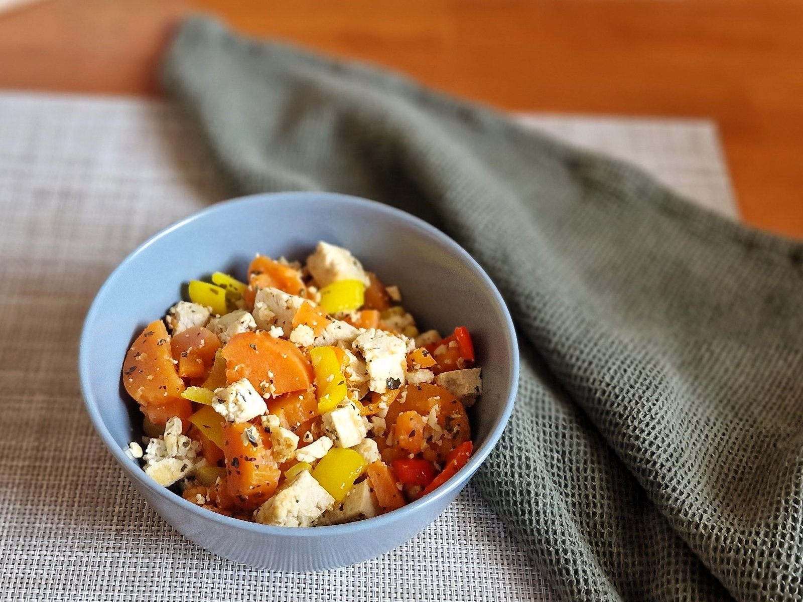 Sweet potato tofu scramble