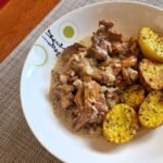 Chanterelles with potatoes